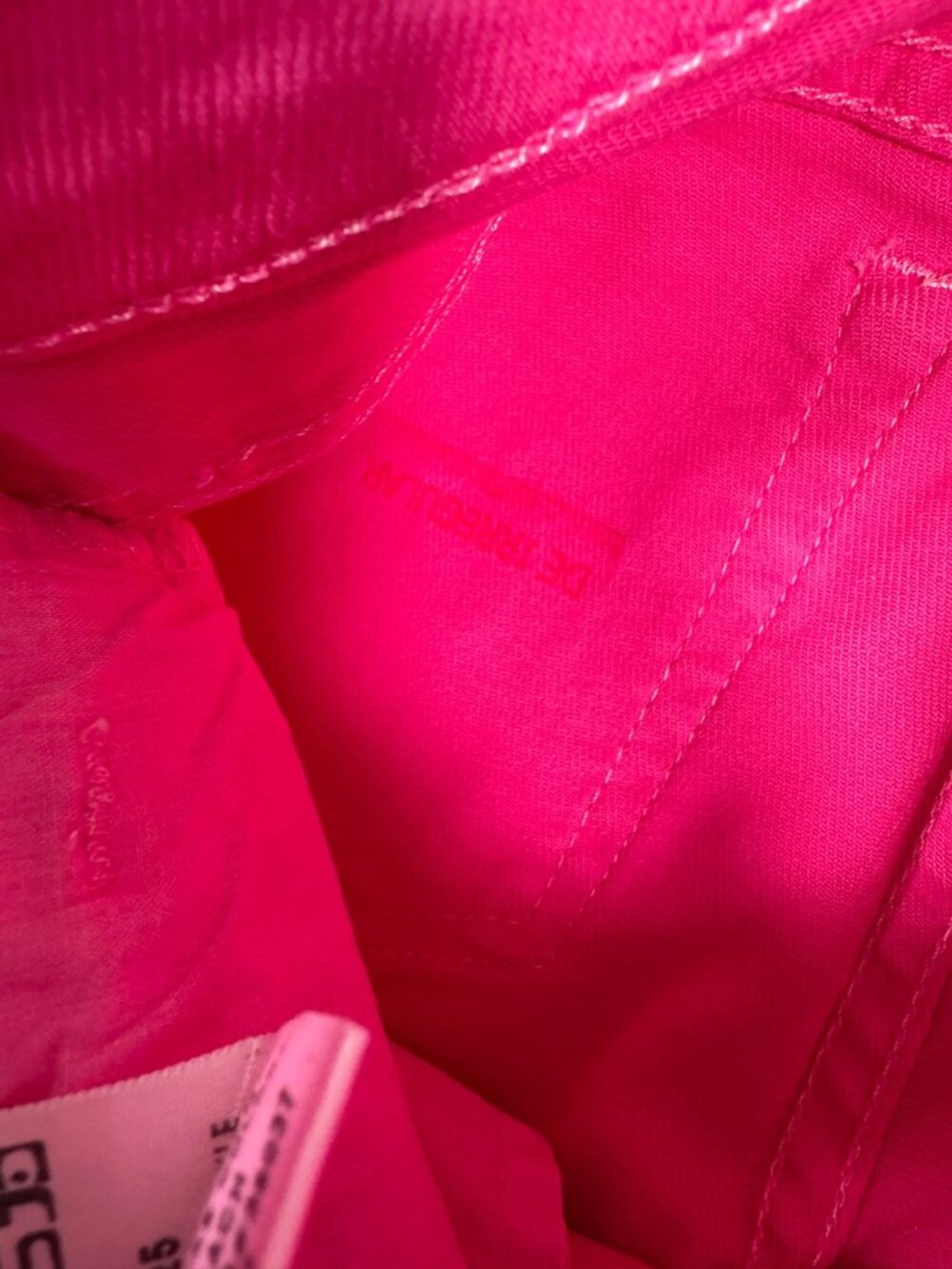 Joes Jeans Straight Ankle Pink Glo Junior Womens W25 Office Casual Retro - Picture 10 of 12